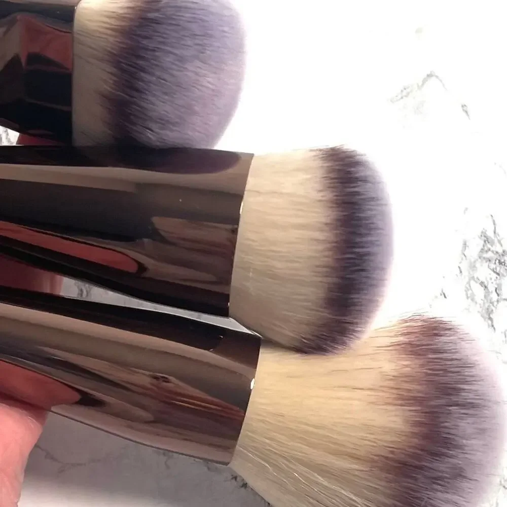 Dual End Makeup Brush Set Trio, New, for Liquids Creams & Powders